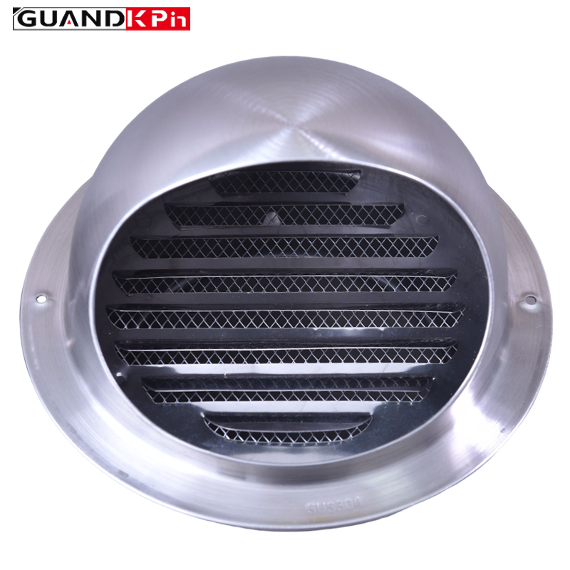 304/201 Stainless Steel External Wall Air Vent Cap