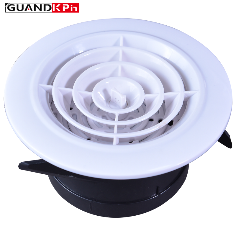 Adjustable Round Jet Air Diffuser Fresh Air Ceiling Air Vent