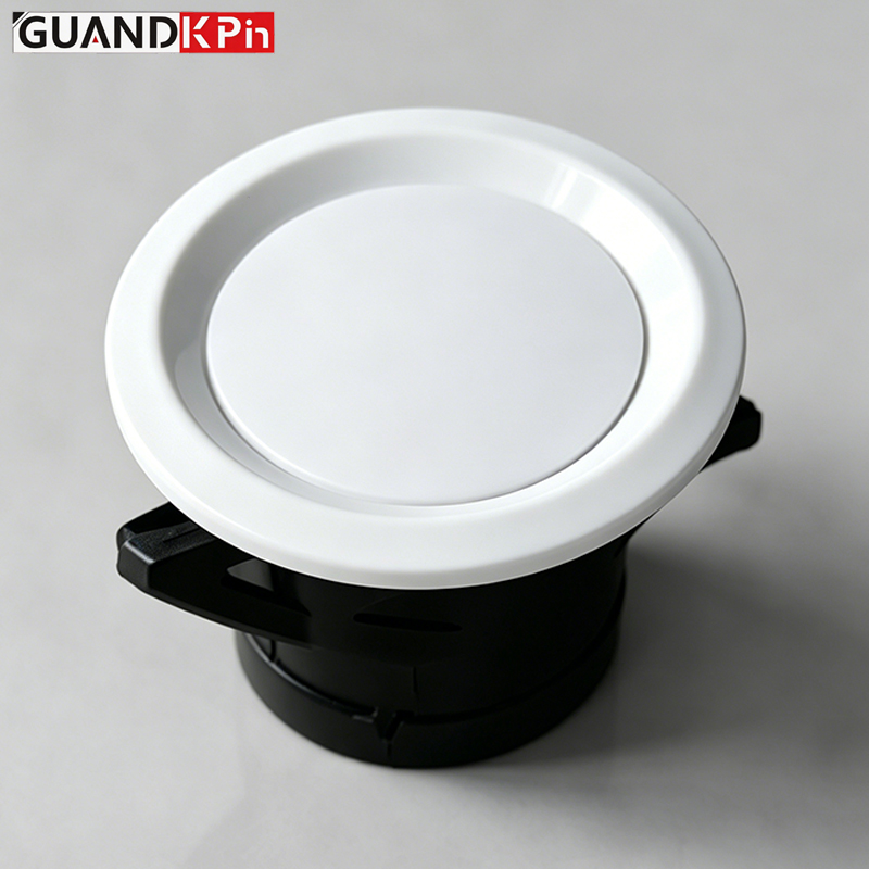 Slim Rim Fresh Air Supply Air Diffuser, Narrow Edge Ceiling Air Outlet for Residential Ventilation System
