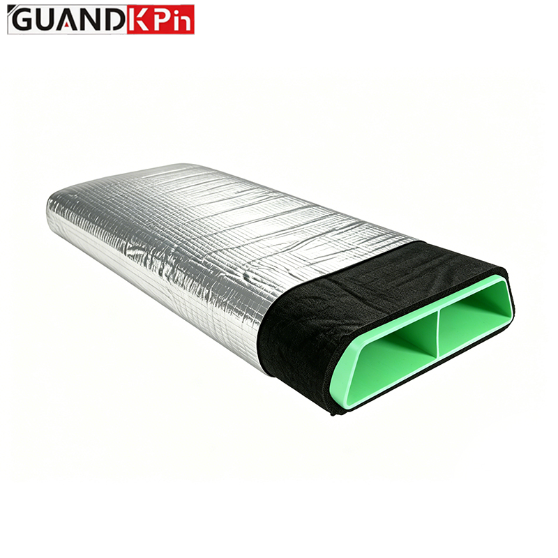 Insulated PVC TT Flat Duct For Under‑floor Fresh Air Ventilation