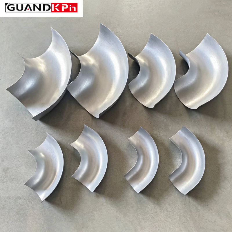Galvanized Stamped Elbow Segment For 275 Galvanized Spiral Duct