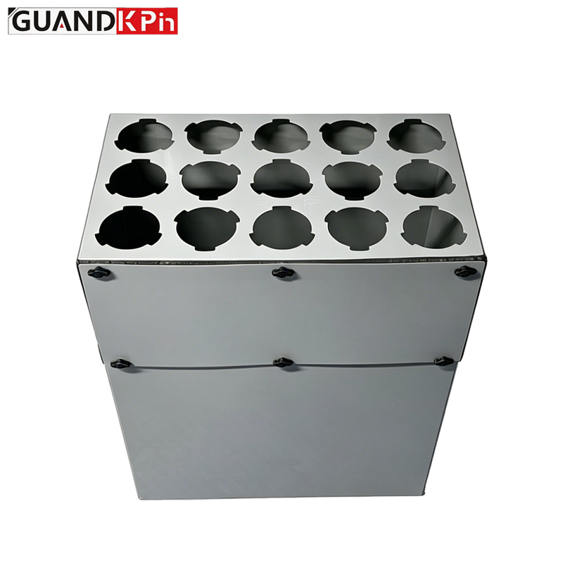 Custom Top-Supply Air Distribution Box, Ceiling Mounted Metal HVAC Air Plenum Box with Multiple Outlets for Fresh Air Ventilation System